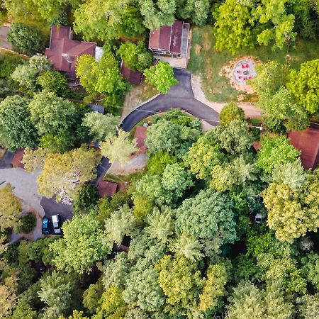 Log Cabin Motor Court Ашвил Екстериор снимка